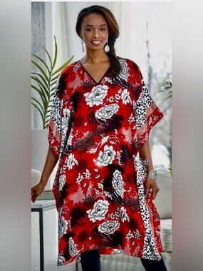 Bobbie Brooks “Anya Short Caftan”